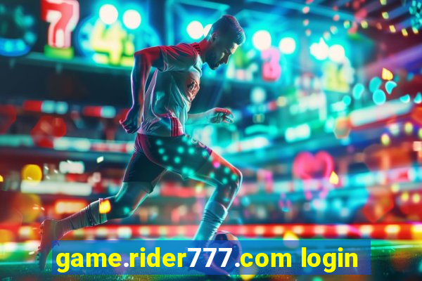 game.rider777.com login